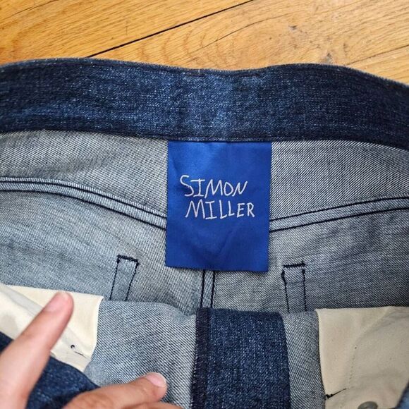 Simon Miller Women's Shorts Denim W 28 - Picture 7 of 9